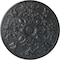 Ekena Millwork Baile Ceiling Medallion (Fits Canopies up to 6"), Hand-Painted Pewter, 31 1/4"OD x 2 1/4"P CM31BAPES - alternate 1
